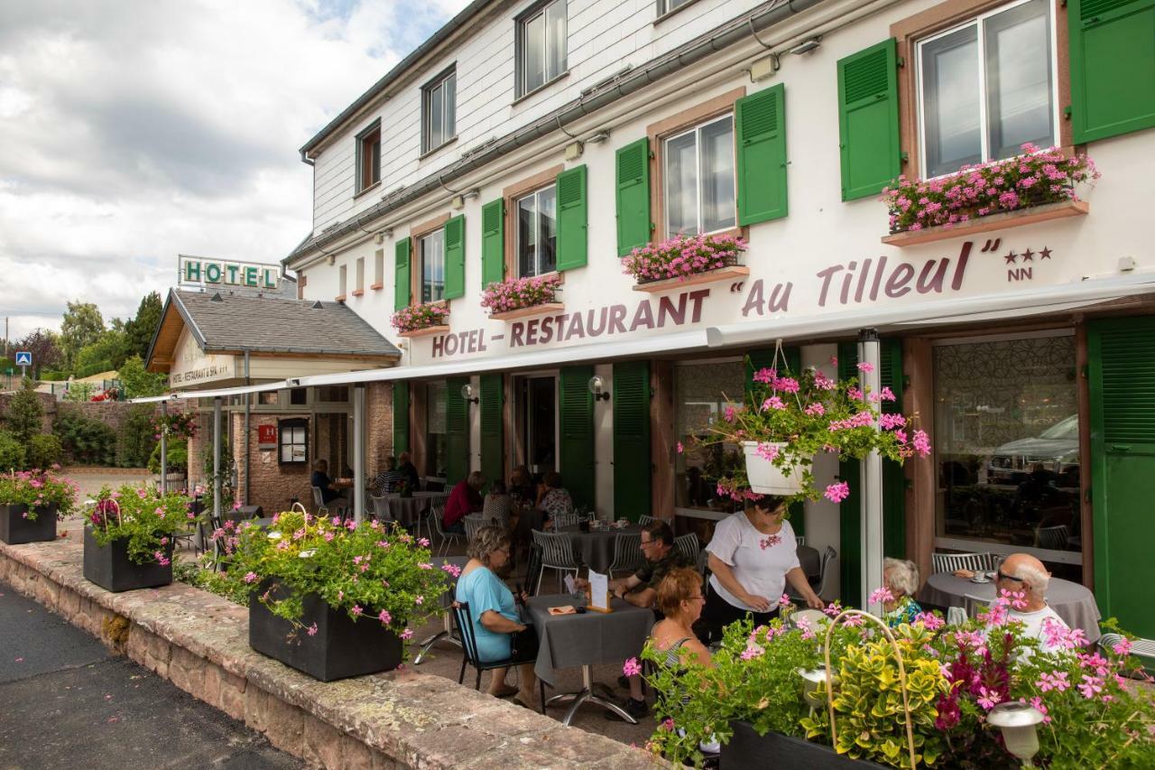 Hotel Restaurant Et Spa Au Tilleul Labaroche Buitenkant foto